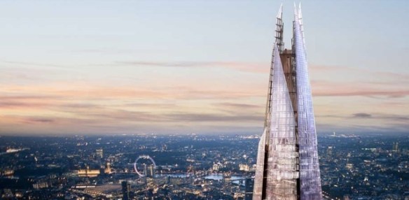 CAD eye candy of London skyline 